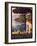 Poster Advertising French Railways to Mediterranean Coast-null-Framed Photographic Print