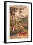 Poster Advertising French Railways to St Honore Les Bains-null-Framed Art Print