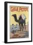 Poster Advertising 'Gala-Peter' Chocolate-null-Framed Giclee Print