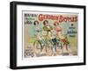 Poster Advertising Gendron Bicycles, Published by Chambrelent, Paris-null-Framed Premium Giclee Print