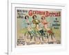 Poster Advertising Gendron Bicycles, Published by Chambrelent, Paris-null-Framed Giclee Print