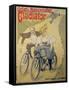 Poster Advertising Gladiator Bicycles and Motorcycles-Ferdinand Misti-mifliez-Framed Stretched Canvas