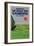 Poster Advertising Golfing Holidays in Biarritz, 1948-null-Framed Premium Giclee Print