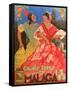 Poster Advertising Grandes Fiestas De Malaga 1933-null-Framed Stretched Canvas