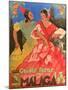 Poster Advertising Grandes Fiestas De Malaga 1933-null-Mounted Giclee Print