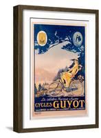 Poster Advertising Guyot Bicycles-null-Framed Giclee Print