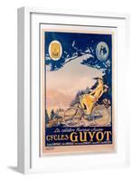 Poster Advertising Guyot Bicycles-null-Framed Giclee Print