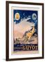 Poster Advertising Guyot Bicycles-null-Framed Giclee Print