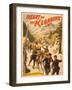 Poster Advertising 'Heart of the Klondike' by Scott Marble, 1897-null-Framed Giclee Print