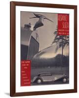 Poster Advertising Hispano-Suiza Cars, 1934-null-Framed Giclee Print