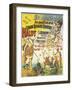 Poster Advertising 'Horlogerie-Bijouterie Haldy', before 1890-null-Framed Giclee Print