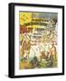 Poster Advertising 'Horlogerie-Bijouterie Haldy', before 1890-null-Framed Giclee Print