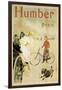 Poster Advertising 'Humber' Bicycles, 1900-Maurice Deville-Framed Giclee Print