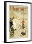 Poster Advertising 'Humber' Bicycles, 1900-Maurice Deville-Framed Giclee Print