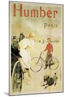 Poster Advertising 'Humber' Bicycles, 1900-Maurice Deville-Mounted Giclee Print