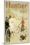 Poster Advertising 'Humber' Bicycles, 1900-Maurice Deville-Mounted Giclee Print