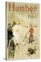 Poster Advertising 'Humber' Bicycles, 1900-Maurice Deville-Stretched Canvas