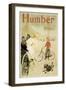 Poster Advertising 'Humber' Bicycles, 1900-Maurice Deville-Framed Premium Giclee Print