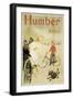 Poster Advertising 'Humber' Bicycles, 1900-Maurice Deville-Framed Premium Giclee Print