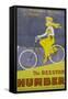 Poster Advertising Humber Bicycles, Late 19th-Early 20th Century-null-Framed Stretched Canvas