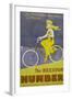 Poster Advertising Humber Bicycles, Late 19th-Early 20th Century-null-Framed Giclee Print