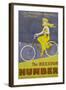 Poster Advertising Humber Bicycles, Late 19th-Early 20th Century-null-Framed Giclee Print