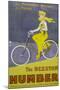 Poster Advertising Humber Bicycles, Late 19th-Early 20th Century-null-Mounted Giclee Print