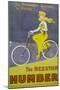 Poster Advertising Humber Bicycles, Late 19th-Early 20th Century-null-Mounted Giclee Print