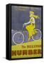 Poster Advertising Humber Bicycles, Late 19th-Early 20th Century-null-Framed Stretched Canvas