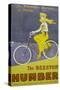 Poster Advertising Humber Bicycles, Late 19th-Early 20th Century-null-Stretched Canvas