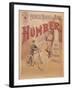 Poster Advertising Humber Bicycles, Late 19th-Early 20th Century-null-Framed Giclee Print