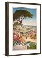 Poster Advertising Hyeres, France, 1900-Hugo D' Alesi-Framed Giclee Print