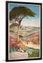 Poster Advertising Hyeres, France, 1900-Hugo D' Alesi-Framed Premium Giclee Print