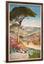 Poster Advertising Hyeres, France, 1900-Hugo D' Alesi-Framed Giclee Print