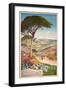 Poster Advertising Hyeres, France, 1900-Hugo D' Alesi-Framed Giclee Print