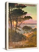 Poster Advertising Hyeres, France, C.1900-Hugo D' Alesi-Stretched Canvas