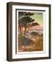 Poster Advertising Hyeres, France, C.1900-Hugo D' Alesi-Framed Premium Giclee Print