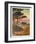 Poster Advertising Hyeres, France, C.1900-Hugo D' Alesi-Framed Giclee Print