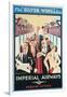 Poster Advertising Imperial Airways (Colour Lithograph)-Charles C Dickson-Framed Giclee Print