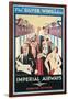 Poster Advertising Imperial Airways (Colour Lithograph)-Charles C Dickson-Framed Giclee Print