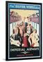 Poster Advertising Imperial Airways (Colour Lithograph)-Charles C Dickson-Framed Giclee Print