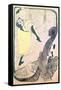 Poster Advertising Jane Avril at the Jardin de Paris, 1893-Henri de Toulouse-Lautrec-Framed Stretched Canvas