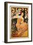 Poster Advertising 'Job', 1898-Alphonse Mucha-Framed Giclee Print