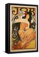 Poster Advertising 'Job', 1898-Alphonse Mucha-Framed Stretched Canvas