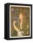 Poster Advertising 'Job' Cigarette Papers, 1896-Alphonse Mucha-Framed Stretched Canvas
