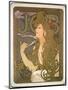 Poster Advertising 'Job' Cigarette Papers, 1896-Alphonse Mucha-Mounted Giclee Print