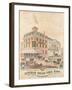 Poster Advertising 'John Bower and Co. Superior Sugar Cured Hams'-null-Framed Giclee Print