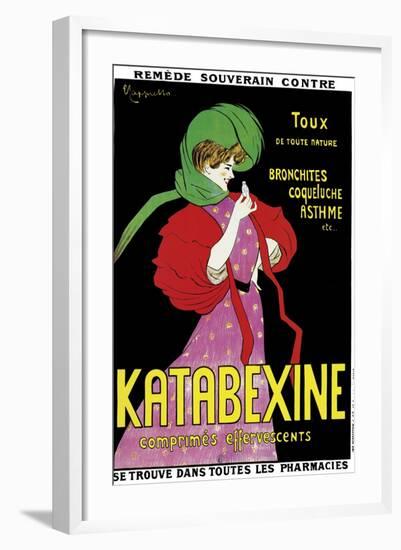 Poster Advertising 'Katabexine' Medicines, 1898-Leonetto Cappiello-Framed Giclee Print
