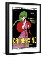 Poster Advertising 'Katabexine' Medicines, 1898-Leonetto Cappiello-Framed Giclee Print