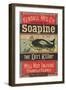 Poster Advertising Kendall Mfg. Co's 'soapine', C.1890-American School-Framed Giclee Print